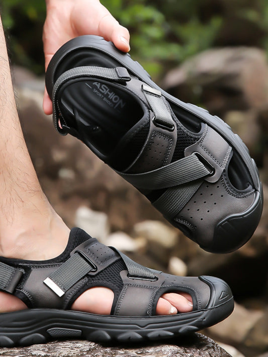 Thick-Soled Non-Slip Closed-Toe Sandals