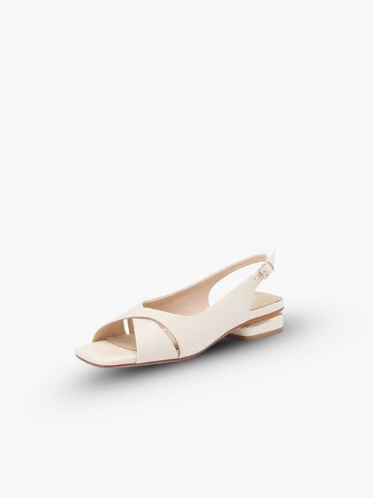 Open Toe One-Strap Block Heel Sandals