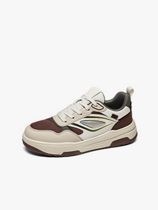 Low-Top Soft-Soled Platform Sneakers